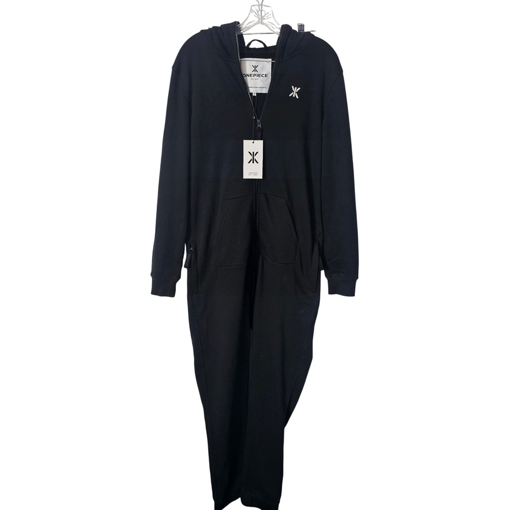 Norwegian OnePiece Original Jumpsuit 2.0 Black Unisex Hooded One Piece Size Sm